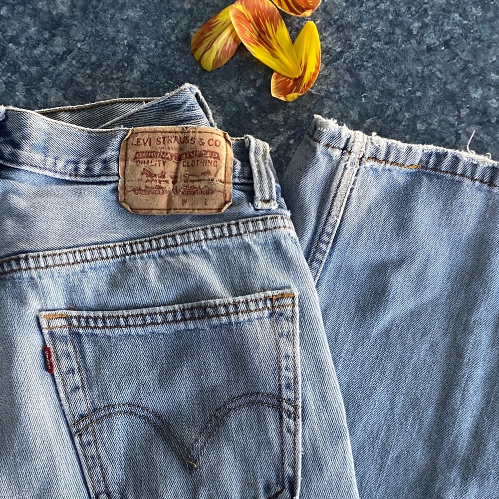 Levi's Light Blue Vintage-Inspired Denim Jeans